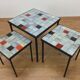 Mado Jolain nesting tables ceramic 1960