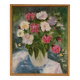 Original Oil on Canvas – “Large Bouquet” by JJ – Signed, Framed 65 × 77 cm