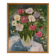 Original Oil on Canvas – “Large Bouquet” by JJ – Signed, Framed 65 × 77 cm