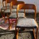 Set of 4 chairs 'sled' edited by Baumann