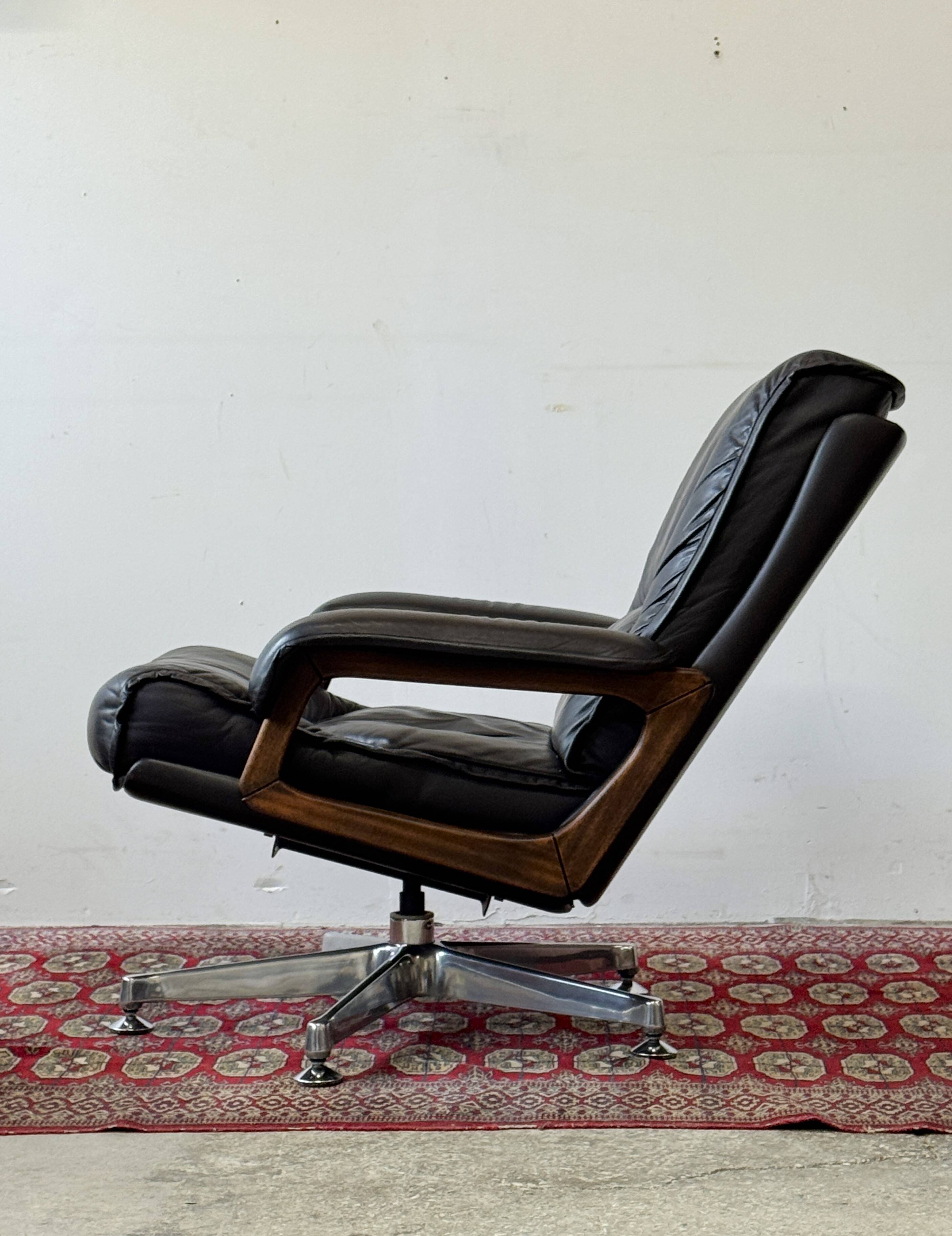 Lounge Chair, Denmark 1970s, Mid-C, Vintage