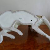 Deux chiens Berger en céramique allemande