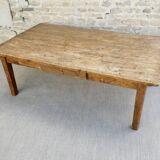 Solid wood coffee table 140 cm