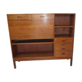 Meuble secrétaire vintage teck
