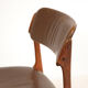 Rosewood and leather chair by Erik Buch for Oddense Maskinsnedkeri 1960