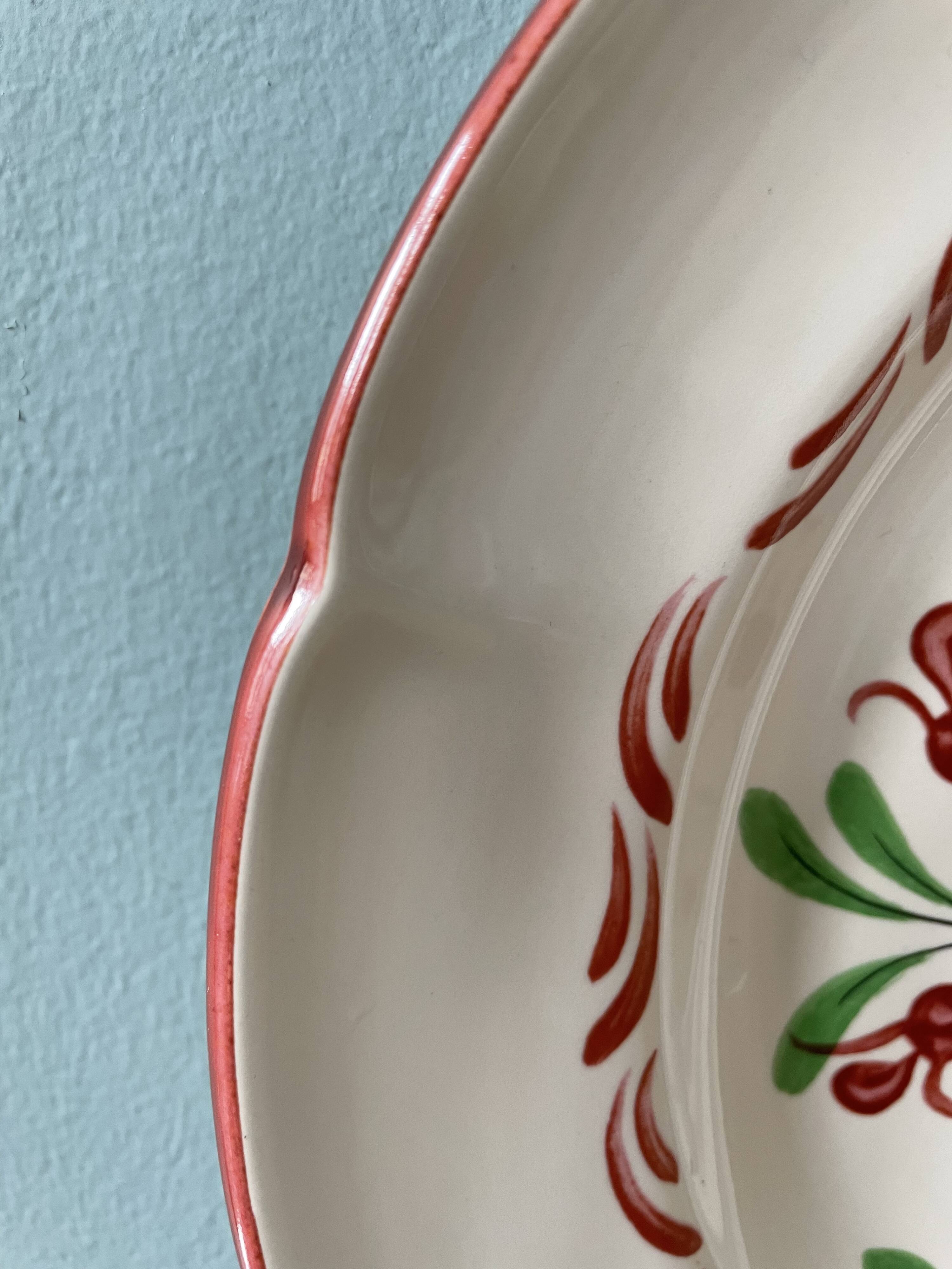 Decorative plate St Clément France