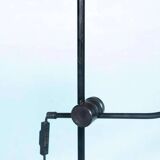 1970s minimalist floor lamp, adjustable reading lamp