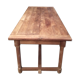 Old solid wood dining table