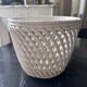 woven earthenware pot cover 1950