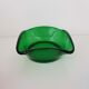 Vintage color glass dessert service