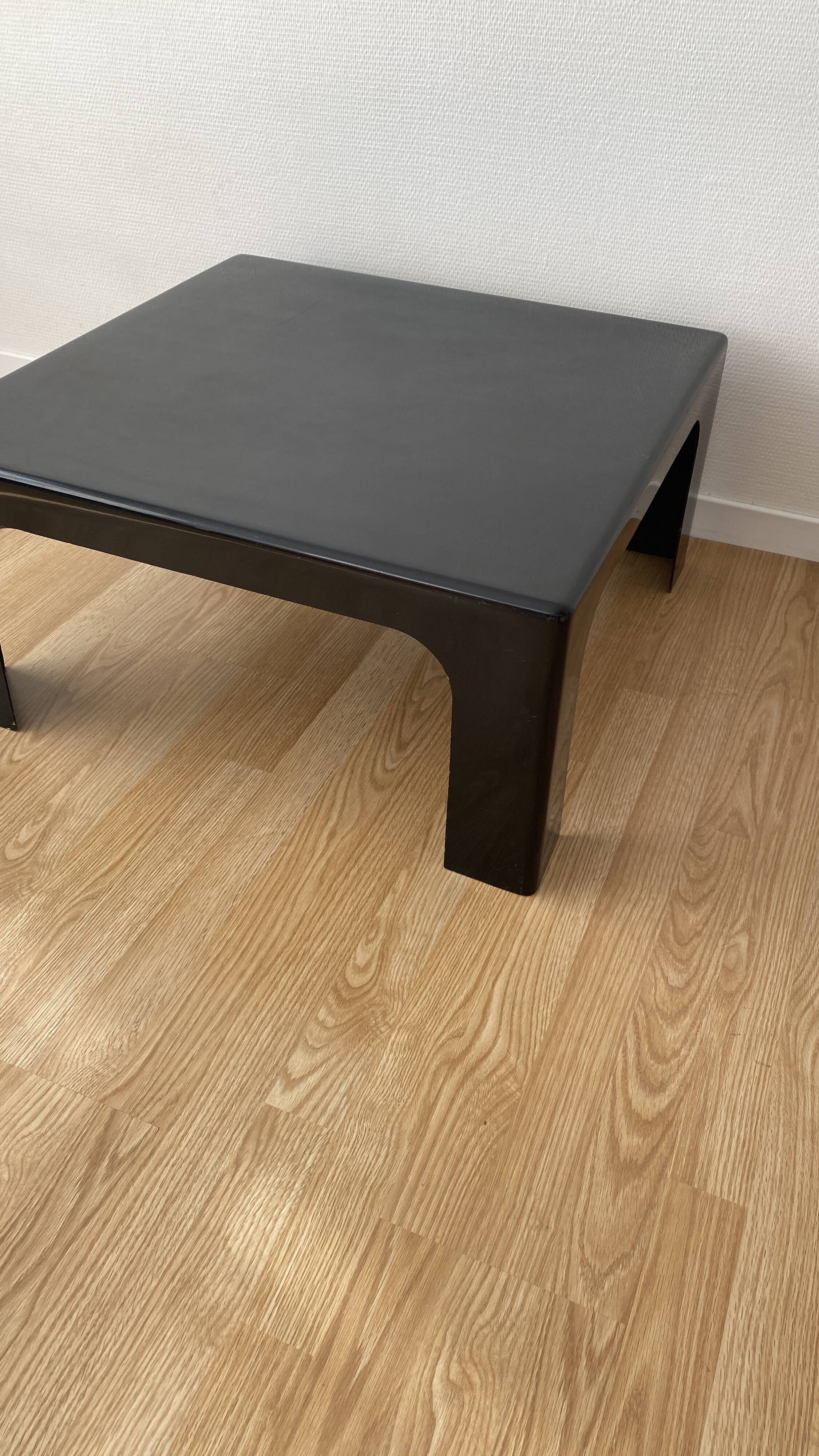 70s fiberglass coffee table