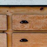 Wooden trade counter