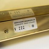 Pair of sconces wall lamp by Hans-Agne Jakobsson model V-222, Sweden