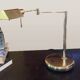 Relco Milan Italy table lamp with articulated brass arm by Gianfranco Frattini, 1970s