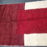 Authentic handmade Berber rug, size 150/250 cm.