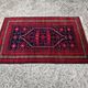 Yagcibedir carpet, vintage, handwoven, naturally dyed wool from the 1940s.