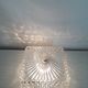 Vintage ceiling lamp / wall lamp - Molded glass - square - 1960 #2