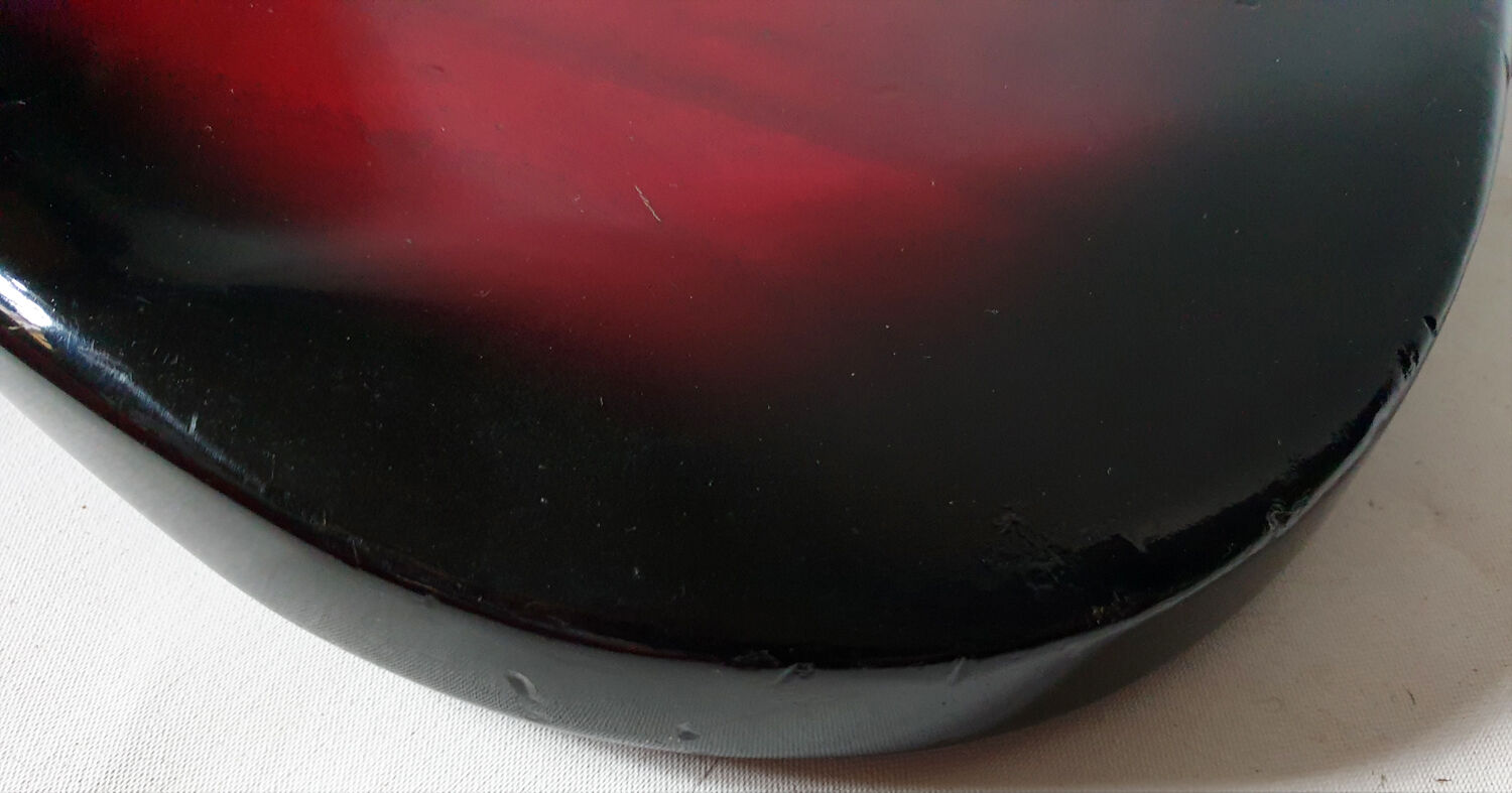 vintage guitar KAY Stratocaster cherryburst custom MIJ 1980s