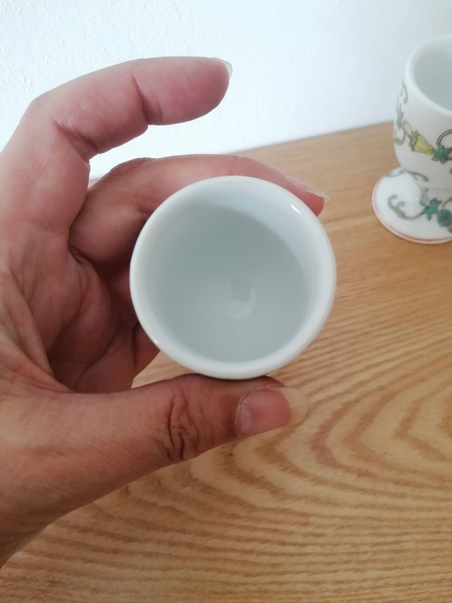 6 coquetiers chinois peint à la main