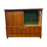 Bar cabinet / display cabinet / vintage furniture with glass section
