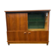 Bar cabinet / display cabinet / vintage furniture with glass section