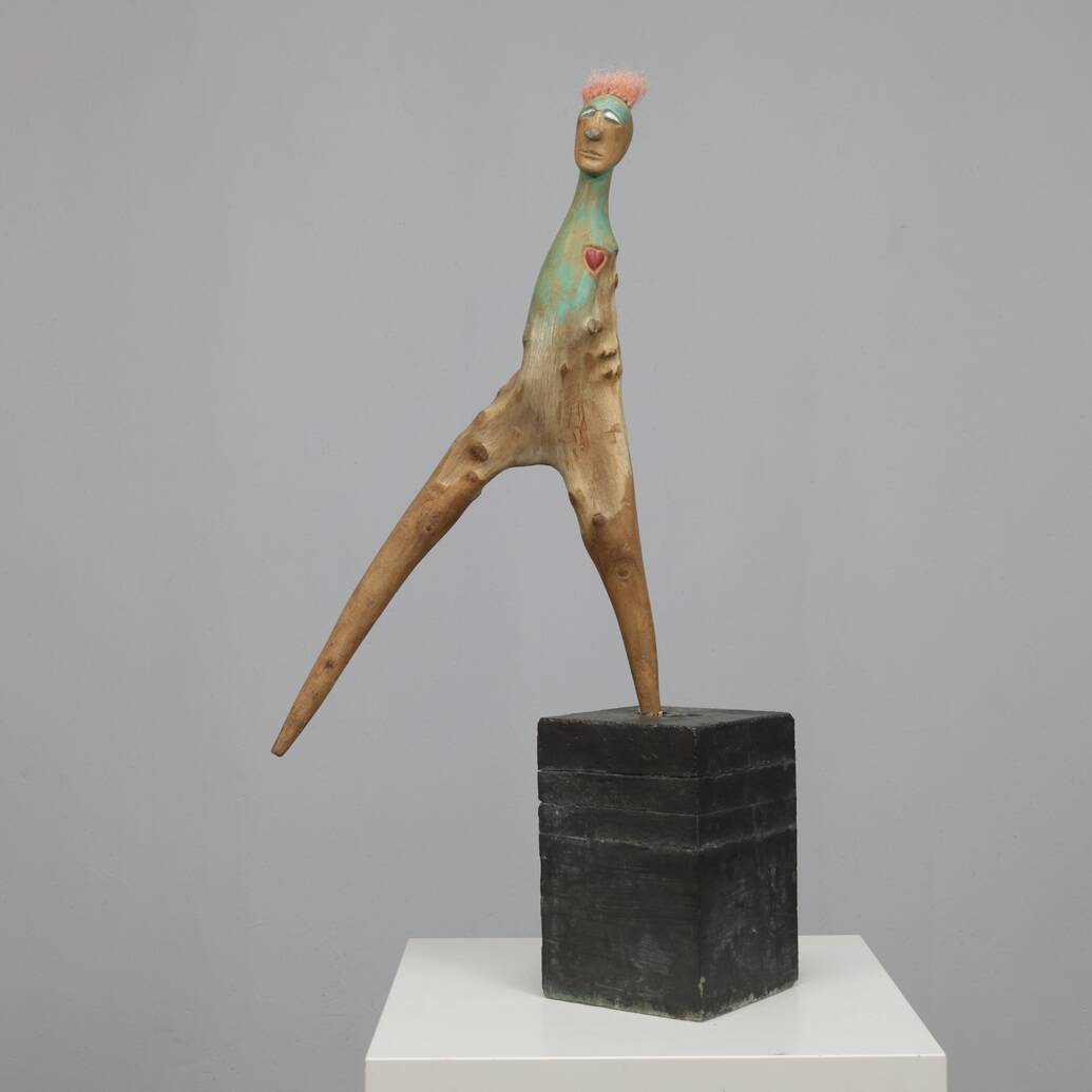 Environmental assemblage sculpture by Tom de Munk-Kerkmeer, Australia, 1990s
