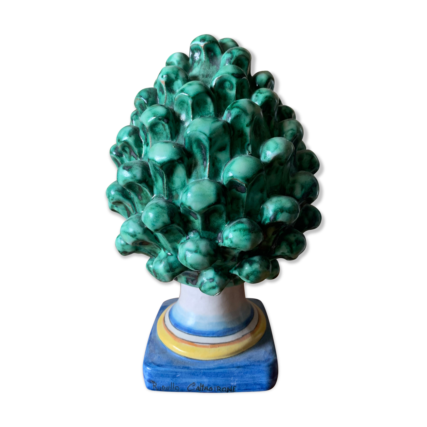 Ceramic pine cone