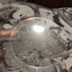 Baccarat crystal lamp