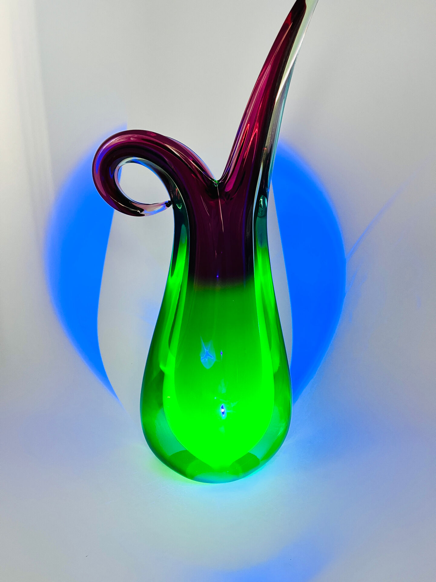 Chef-d'œuvre XXL  Murano - Ouraline - Flavio Poli - 47cm 5.2kg
