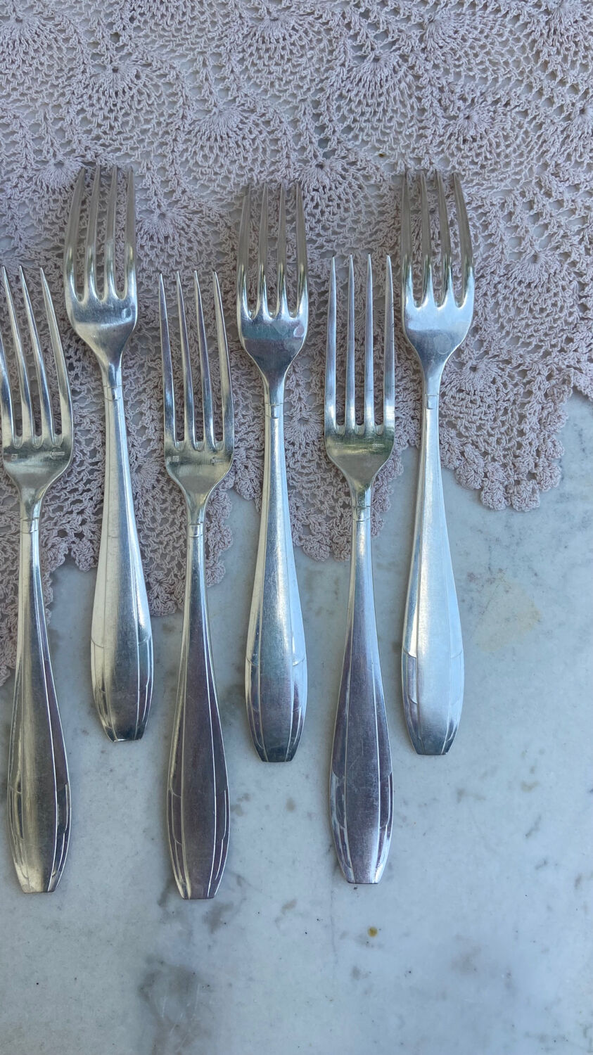 Apollo vintage 1950s silver-plated 35-piece cutlery set