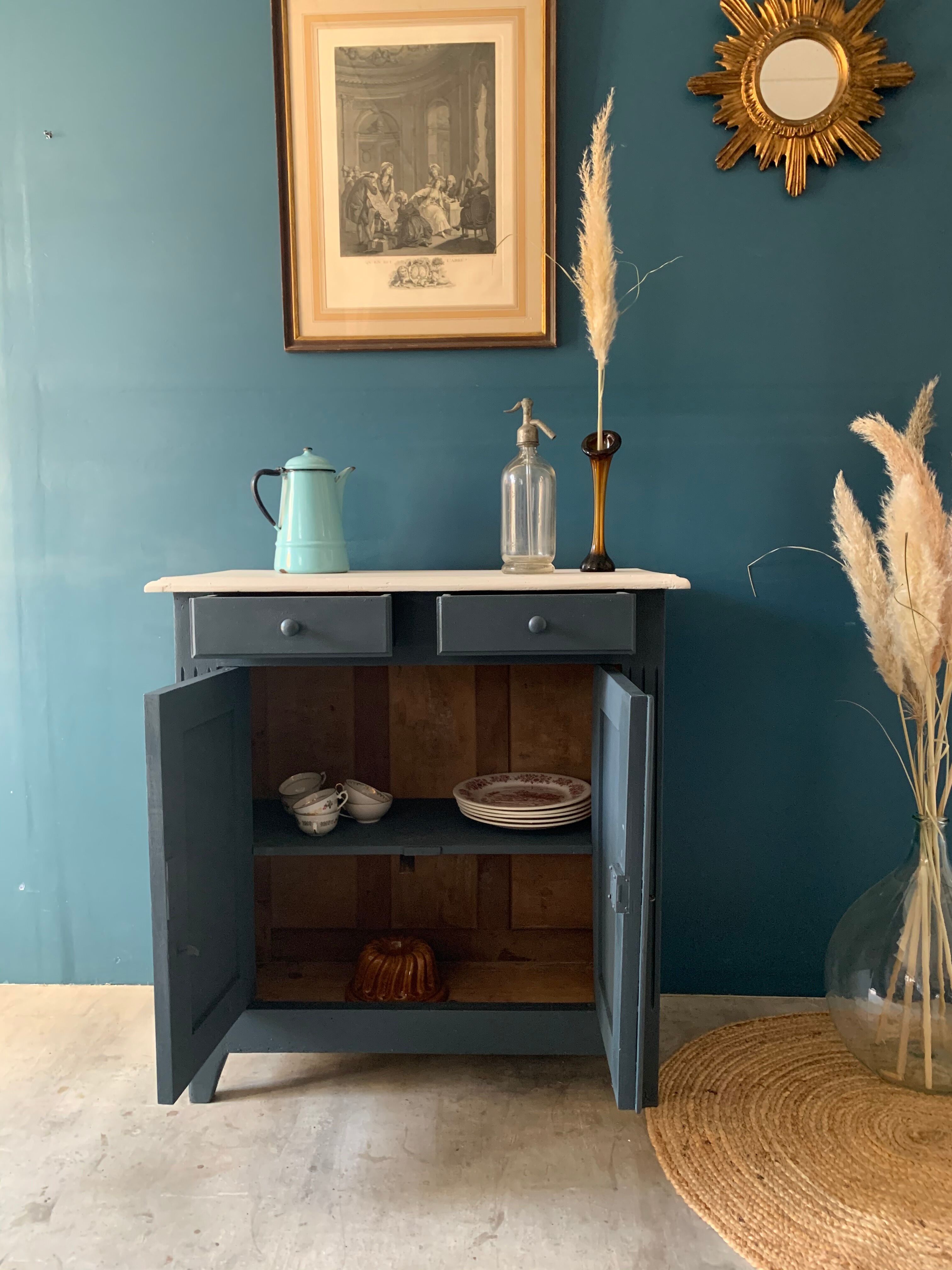 Grey parisian buffet