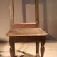 Chaise en bois du dix septième sciecle
