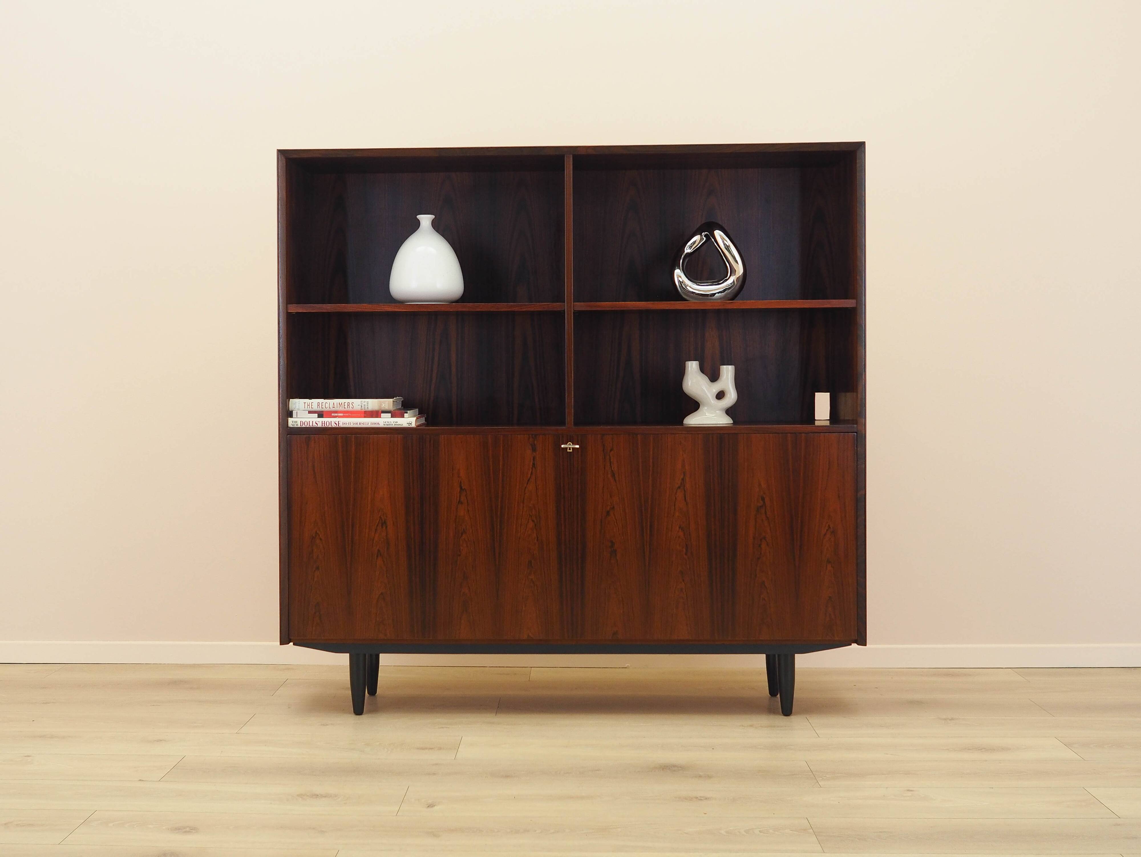 Rosewood bookcase, Danish design, 1970s, manufactured by Hundevad