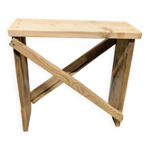 Petit banc rustique