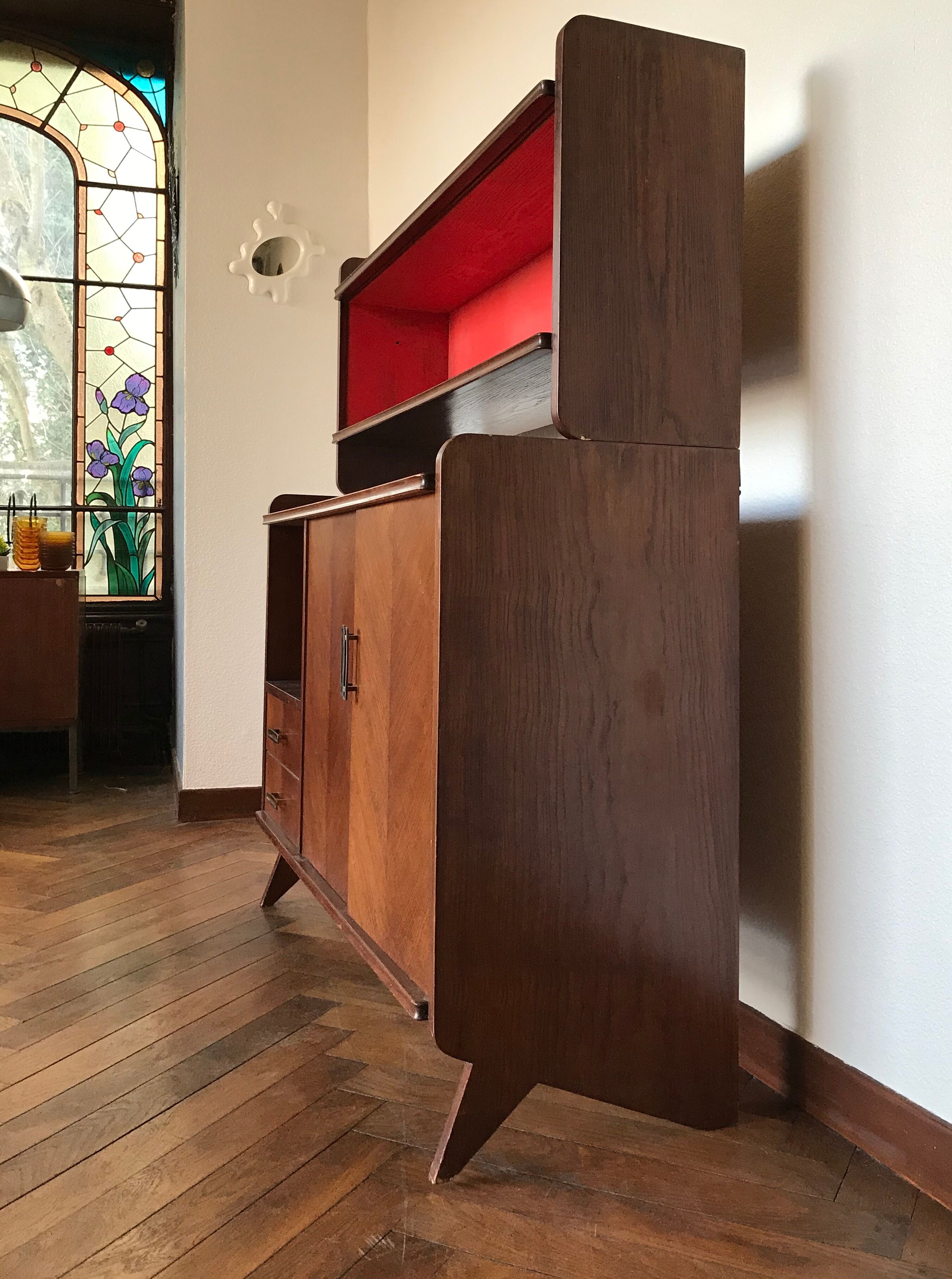 Buffet, modular shelf, 1950/60