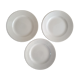 3 assiettes terre de fer Sarreguemines