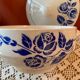 Large floral soup tureen