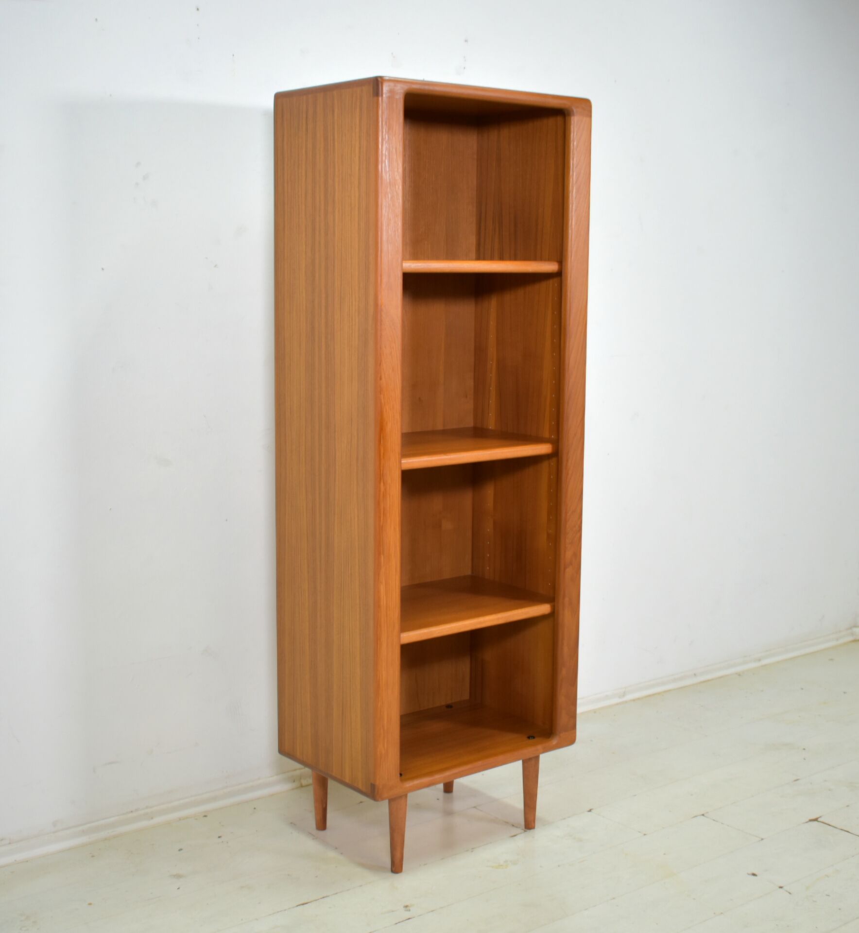 Highboard by Burchardt Nielsen 1960s Denmark Teak Vinyl Shelv