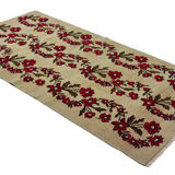 Anatolian handmade vintage rug 293 cm x 150 cm