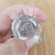 Vintage Baccarat crystal liqueur carafe / flask - 20.5 cm