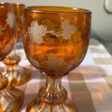 Bohemian crystal glasses