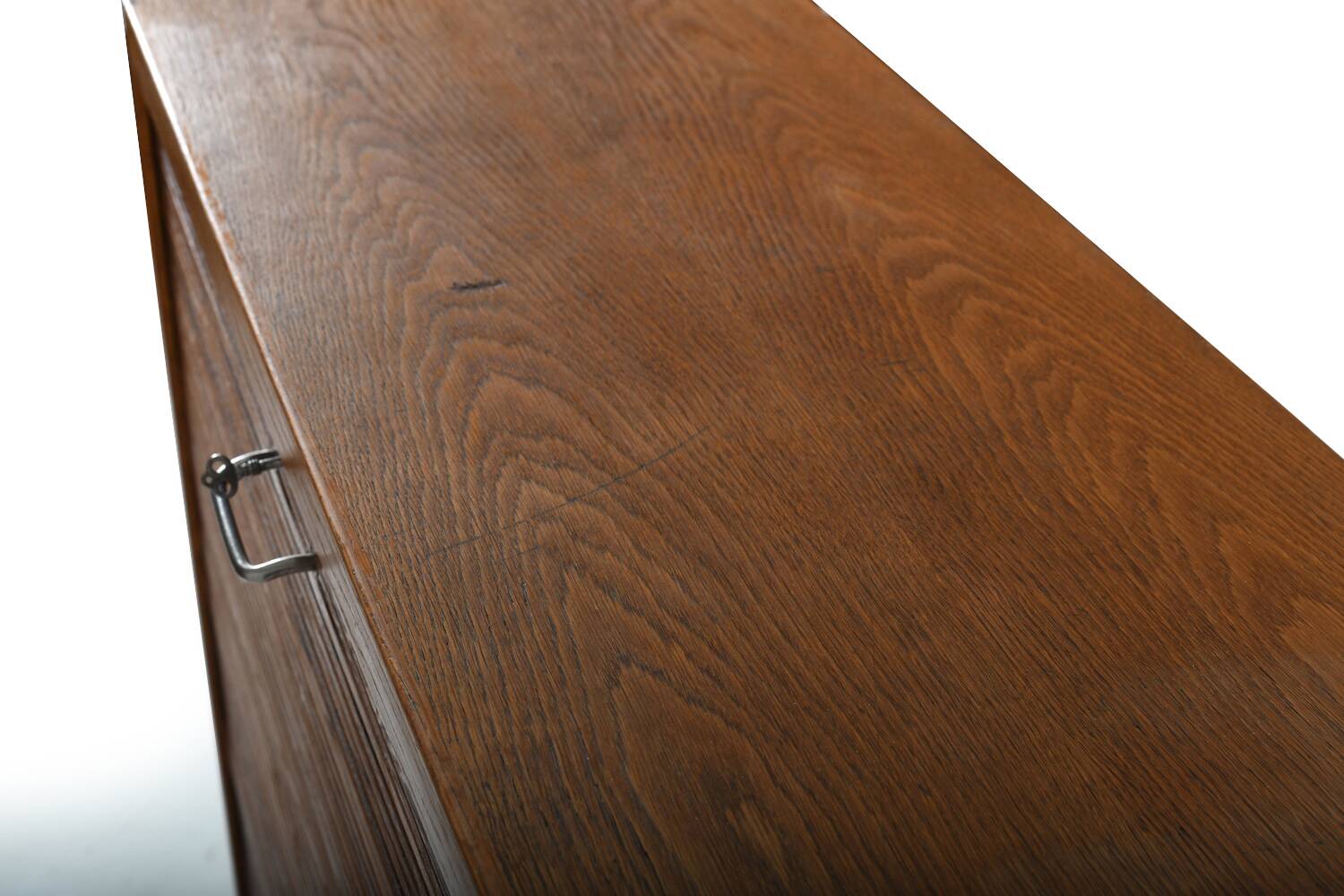 Hans Wegner Tambour Door Cabinet for Plan Møbler 1940s