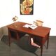 Vintage Danish teak design desk from the 50s and 60s