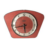 Ancient clock pendulum bayard red key vintage 50s formica