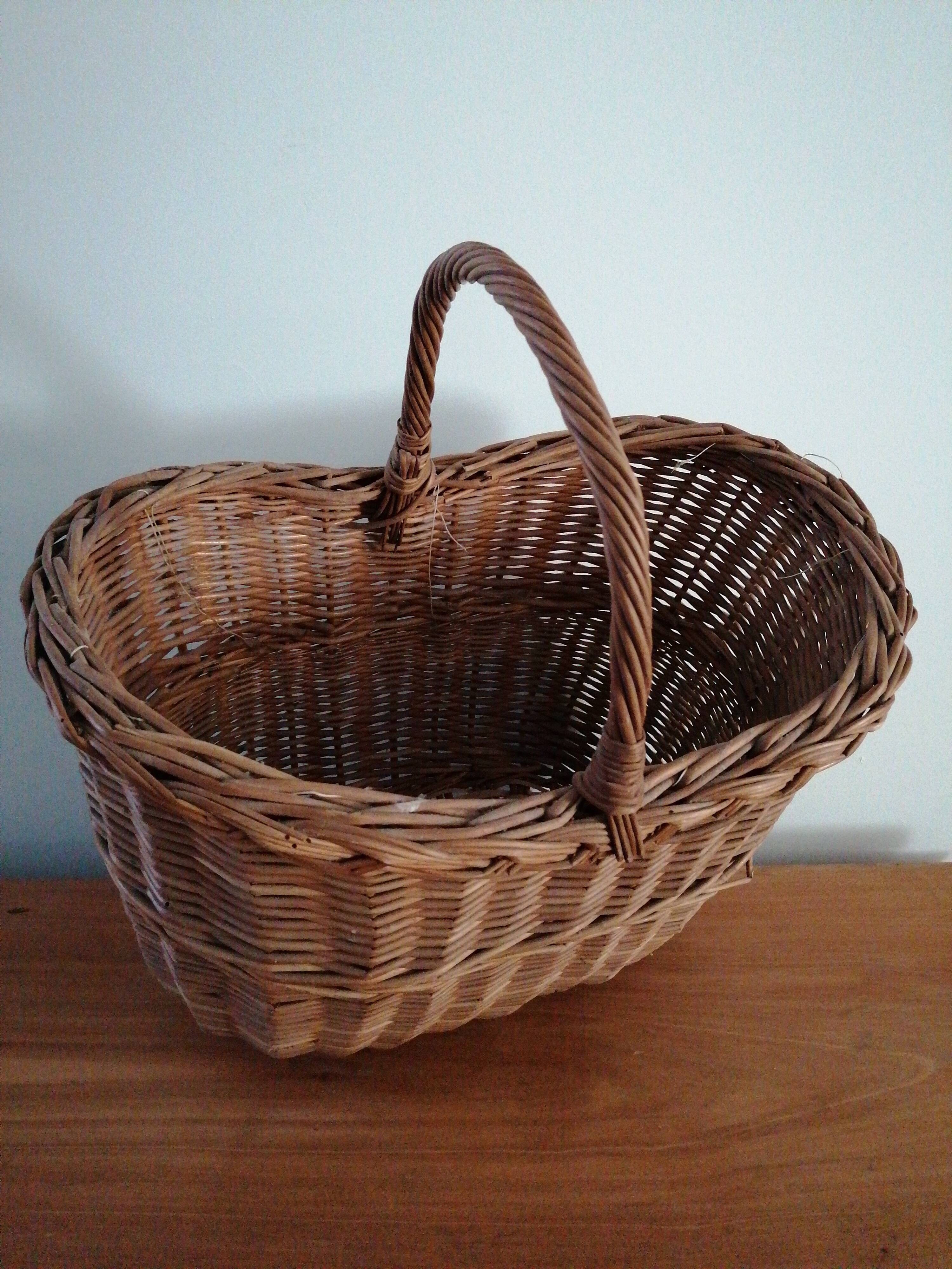 Old wicker basket