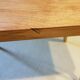 Scandinavian table with compass feet