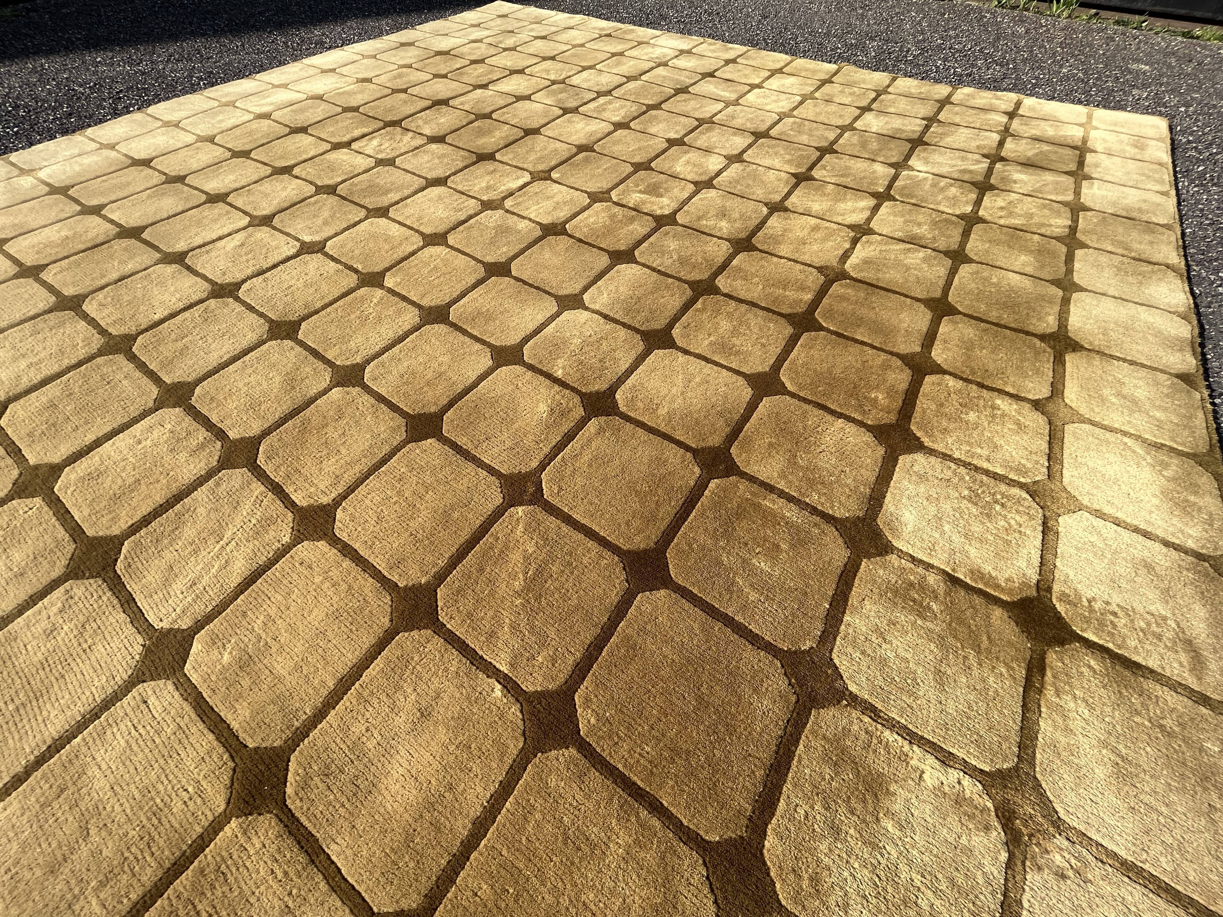 Modern Art Deco Style Carpet