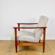 GFM-142 armchair, designed by Edmund Homa from the 70s, beige