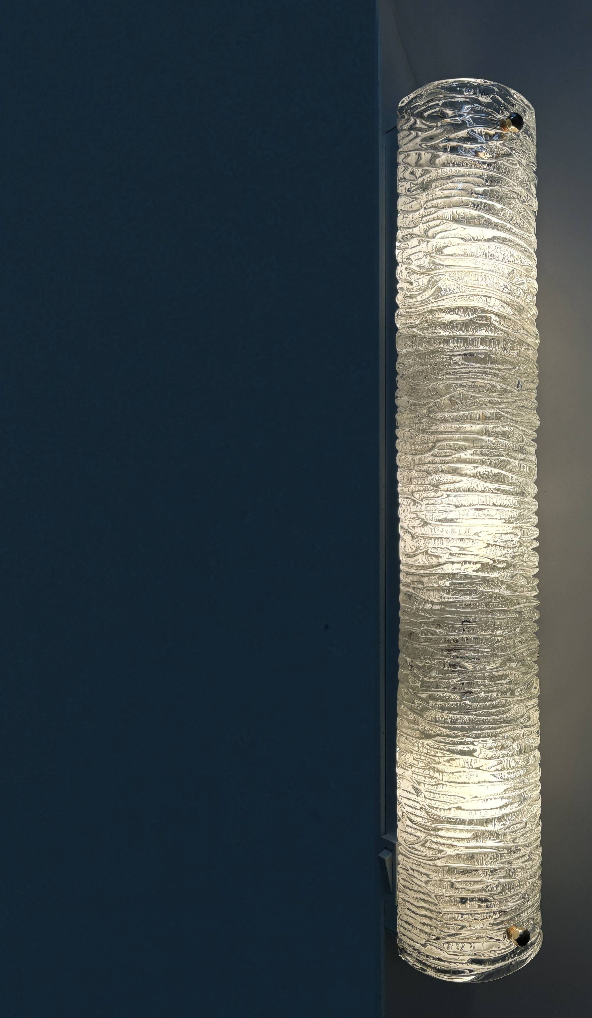 Murano glass wall sconce. 1960