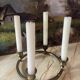 Vintage circle candle holder